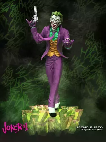 The Joker - Batman 3D print model