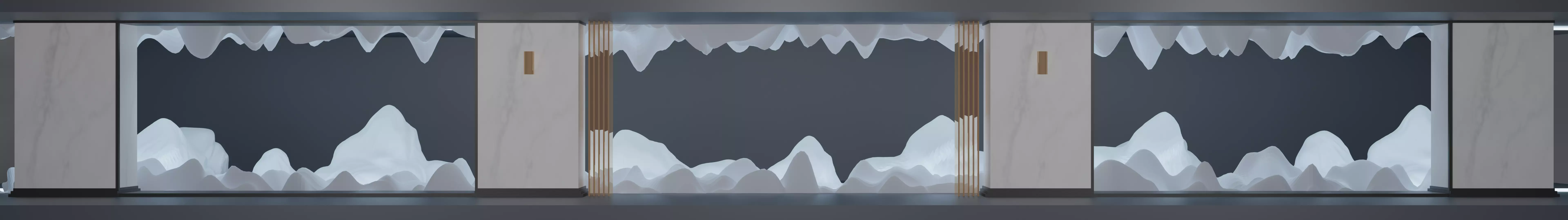 rock studio interior 3D model_0