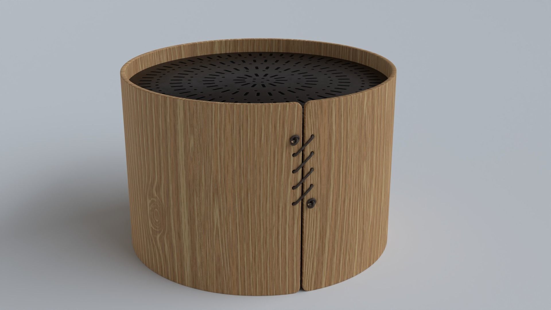 SETACCI  Wooden coffee table By AMURA 3D model_3