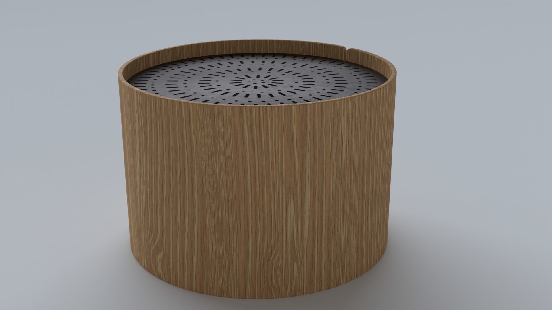 SETACCI  Wooden coffee table By AMURA 3D model_9
