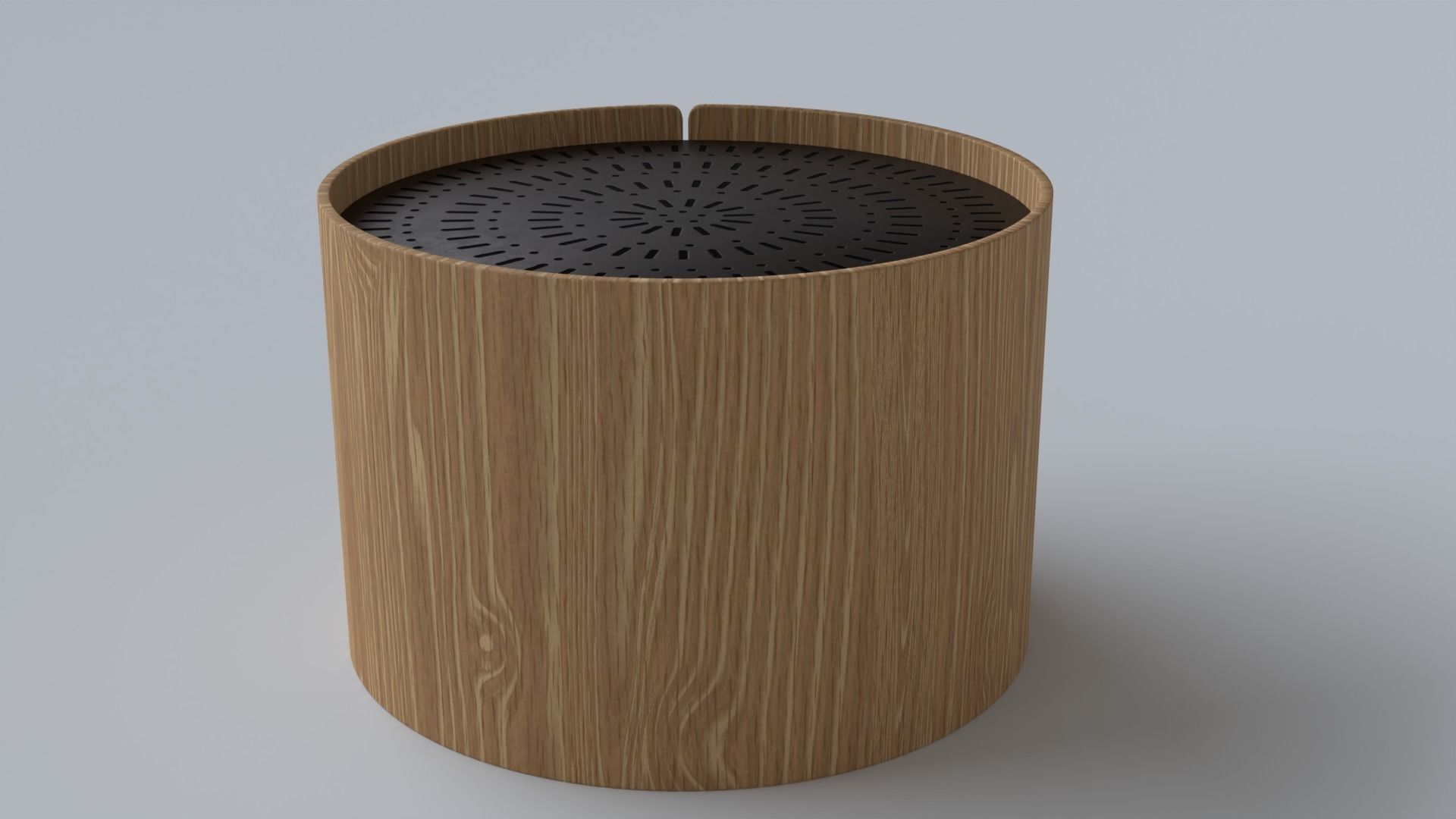 SETACCI  Wooden coffee table By AMURA 3D model_8