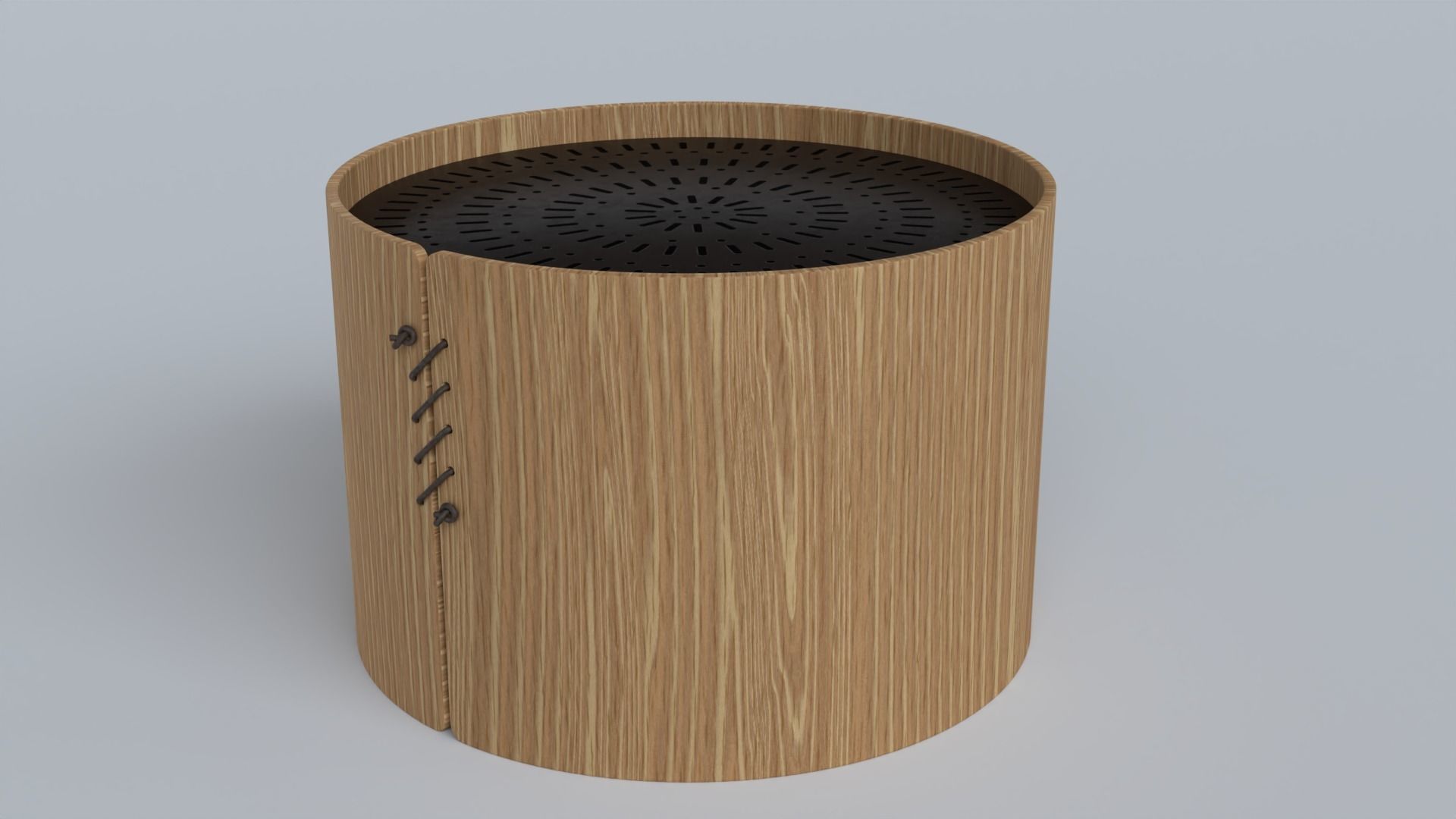 SETACCI  Wooden coffee table By AMURA 3D model_5