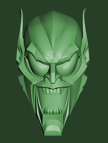  Capacete Duende Verde 3D print model