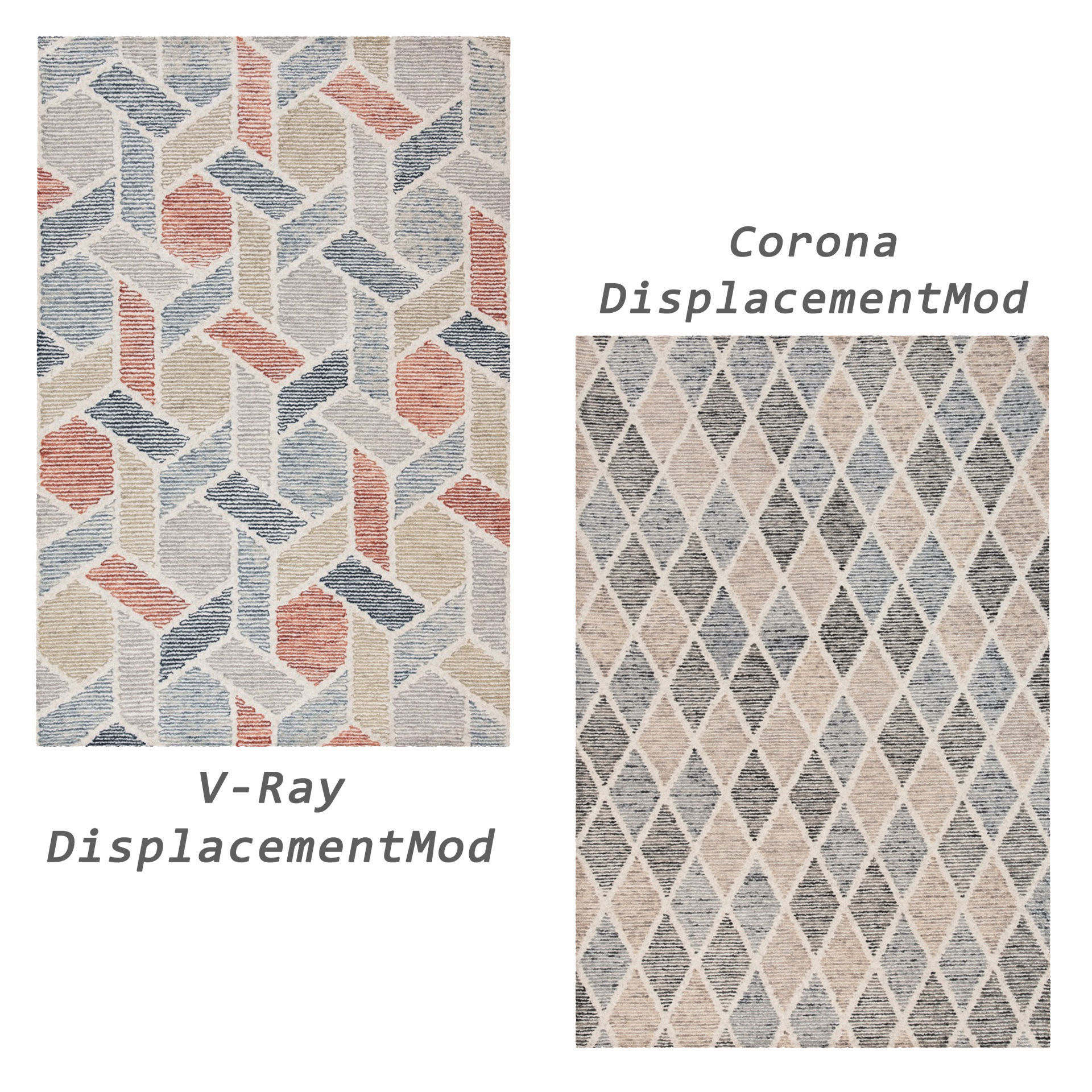 Rugs No 596 Low-poly 3D model_2