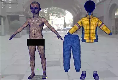 Asian Chinese school uniform primary school boy