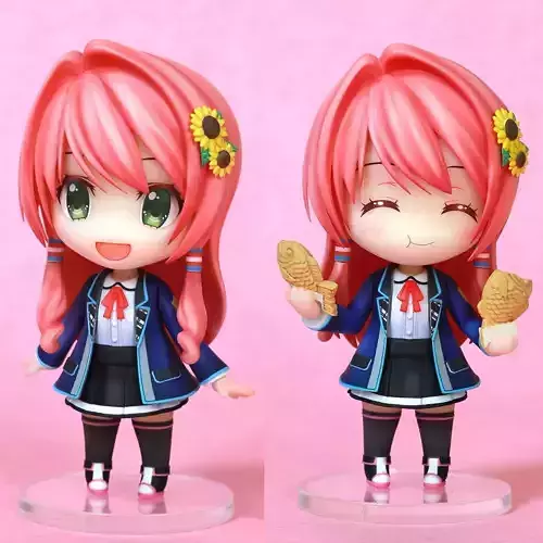 Ayukawa Hiyori original character 3D print model