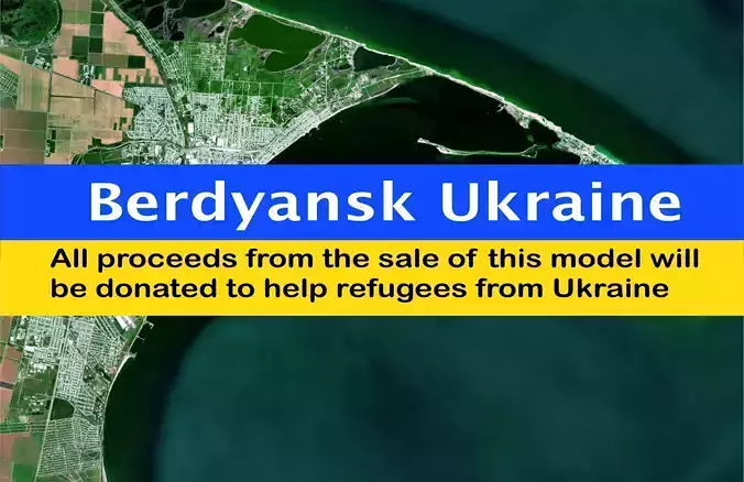 Cityscape Berdyansk Ukraine