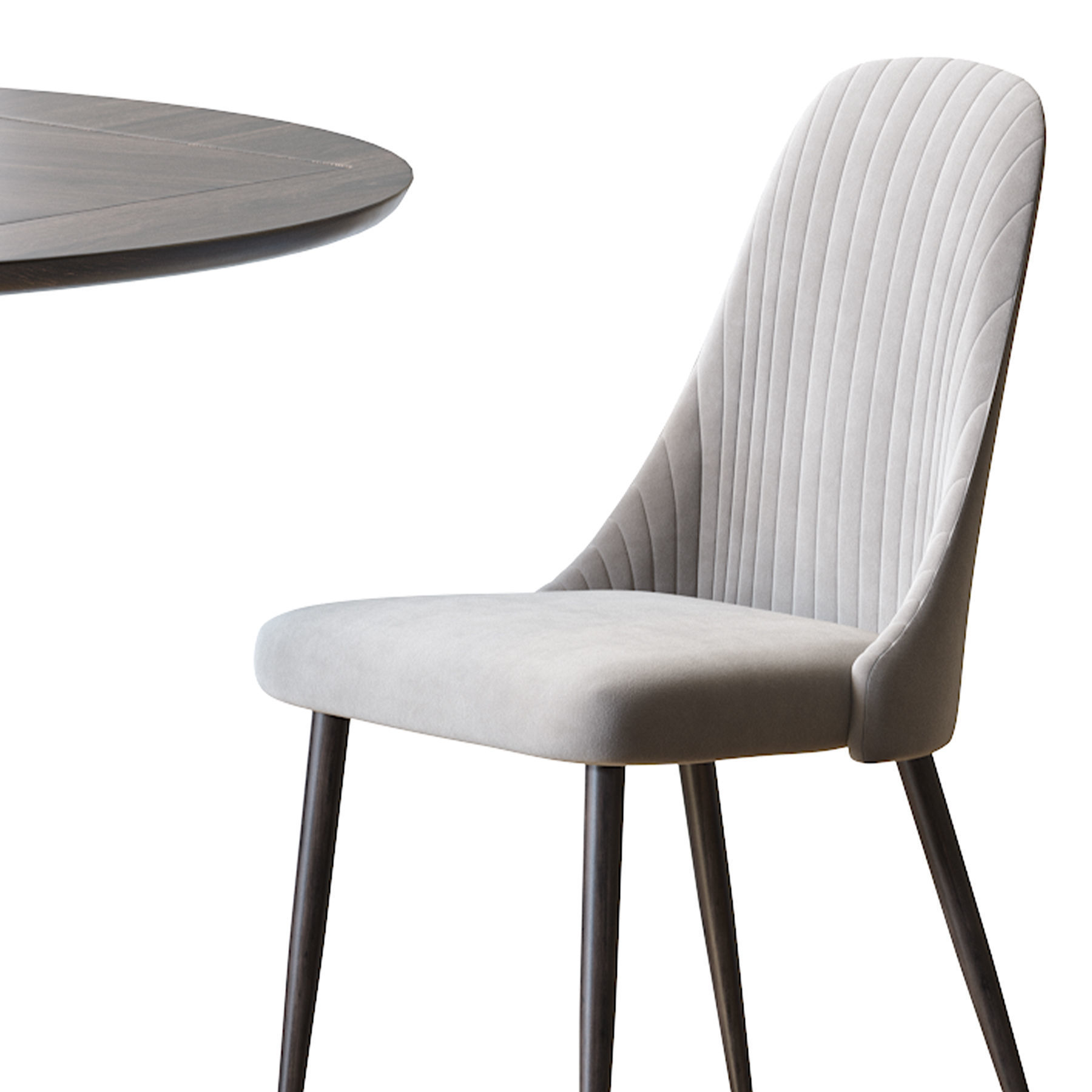 Chair Bary and Otab table 3D model_21