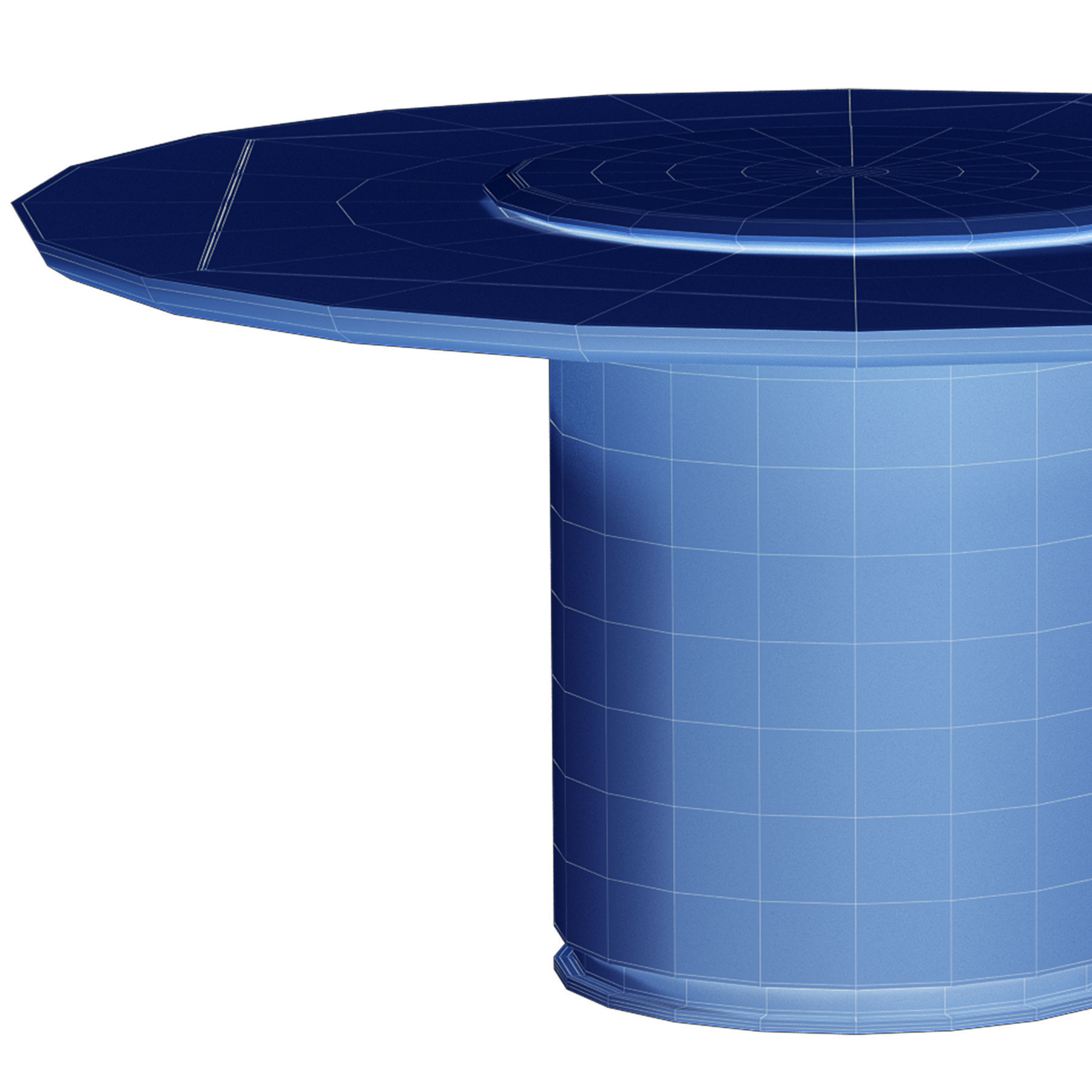 Chair Bary and Otab table 3D model_24
