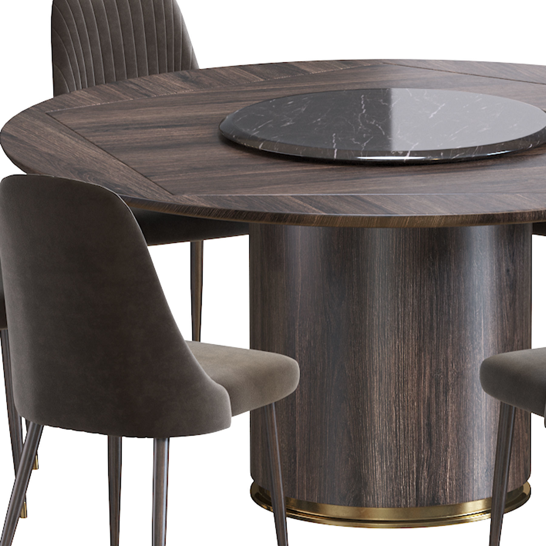 Chair Bary and Otab table 3D model_19