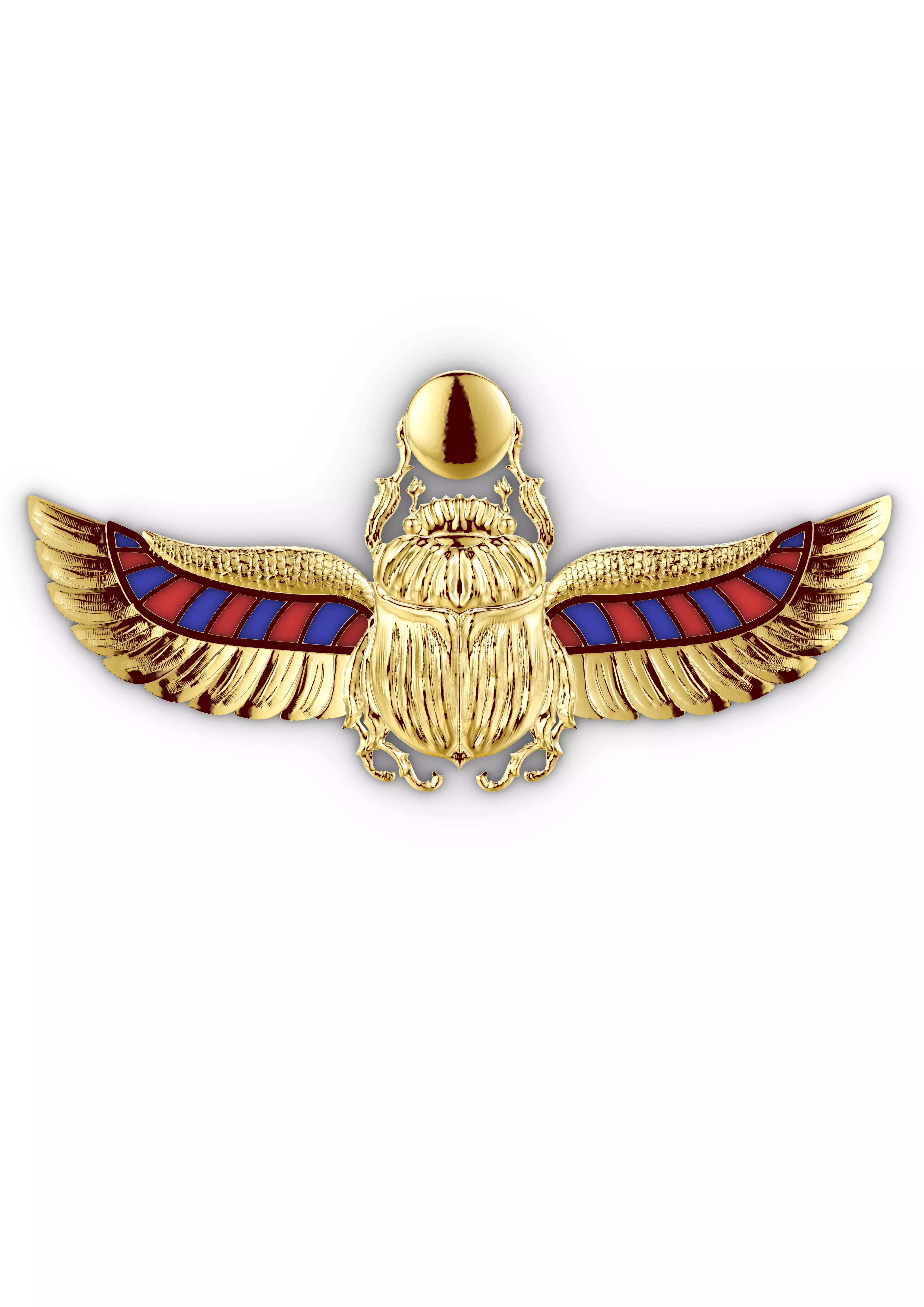 SCARAB SYMBOL 3D print model