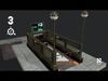 Subway Entrance  - Tutorial Included Low-poly 3D model_2