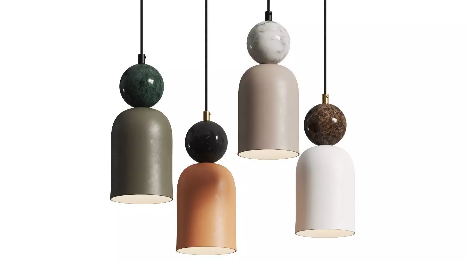 Aromas del Campo Bell Pendant Lamp 3D model_0