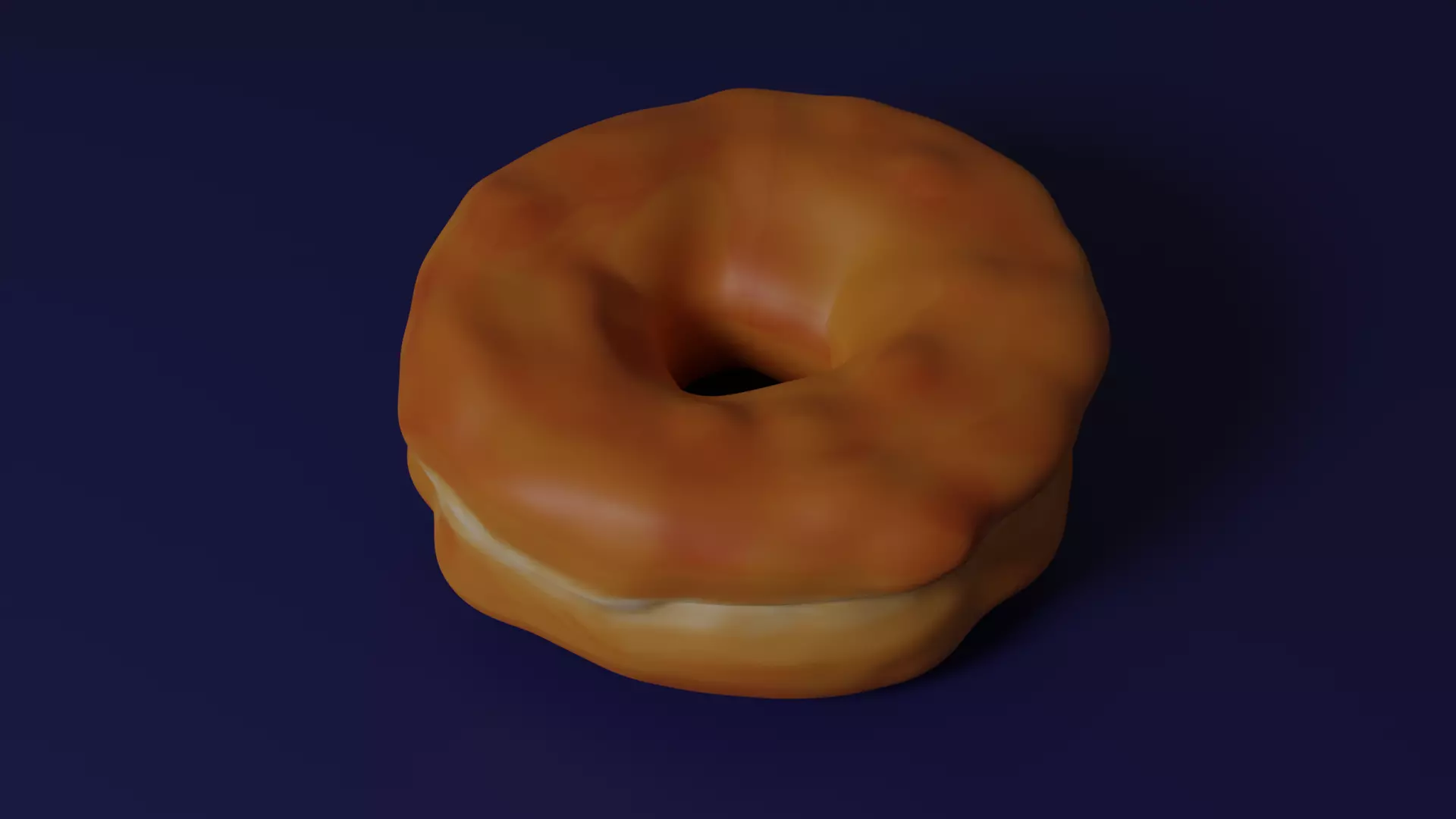 baggel donut 3D model_0