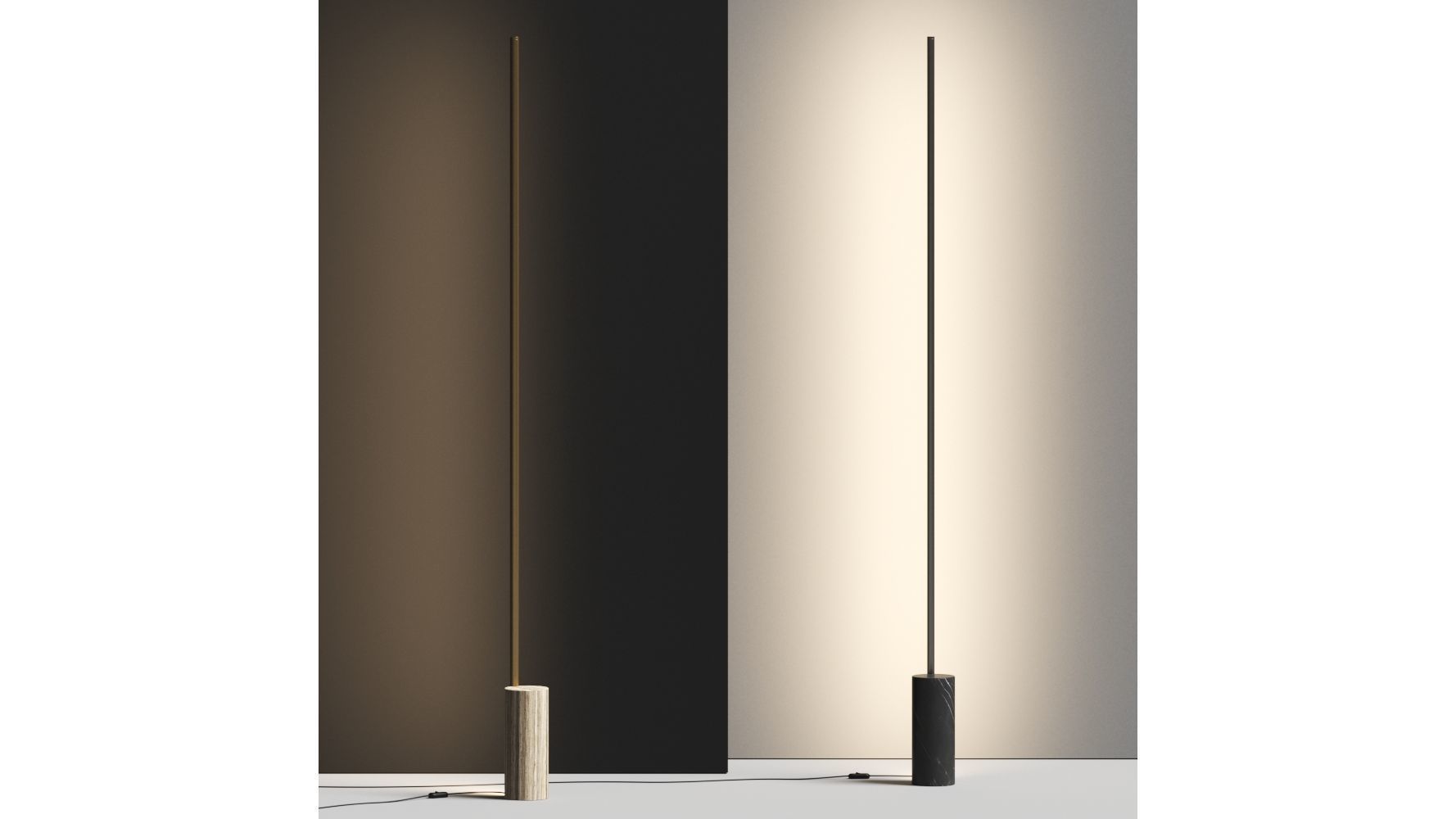 Panzeri Hilow Floor Lamp 3D model_1