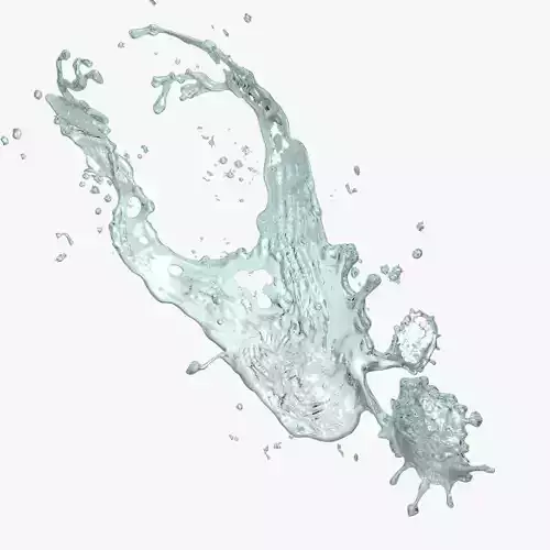 Water Splash 3D model