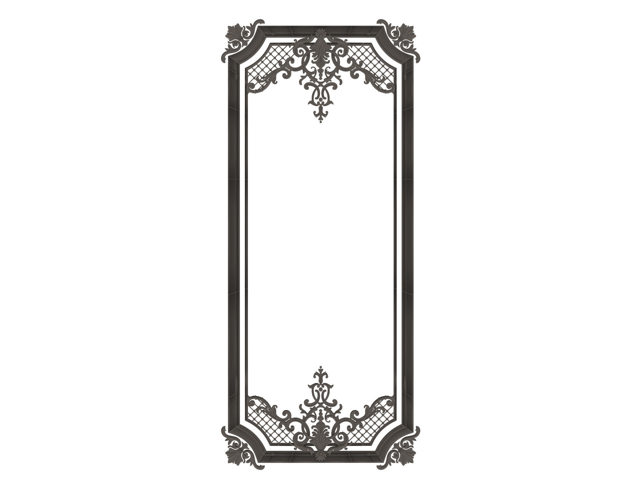 Collection of 40 Classic Carvings 01 Low-poly 3D model_125
