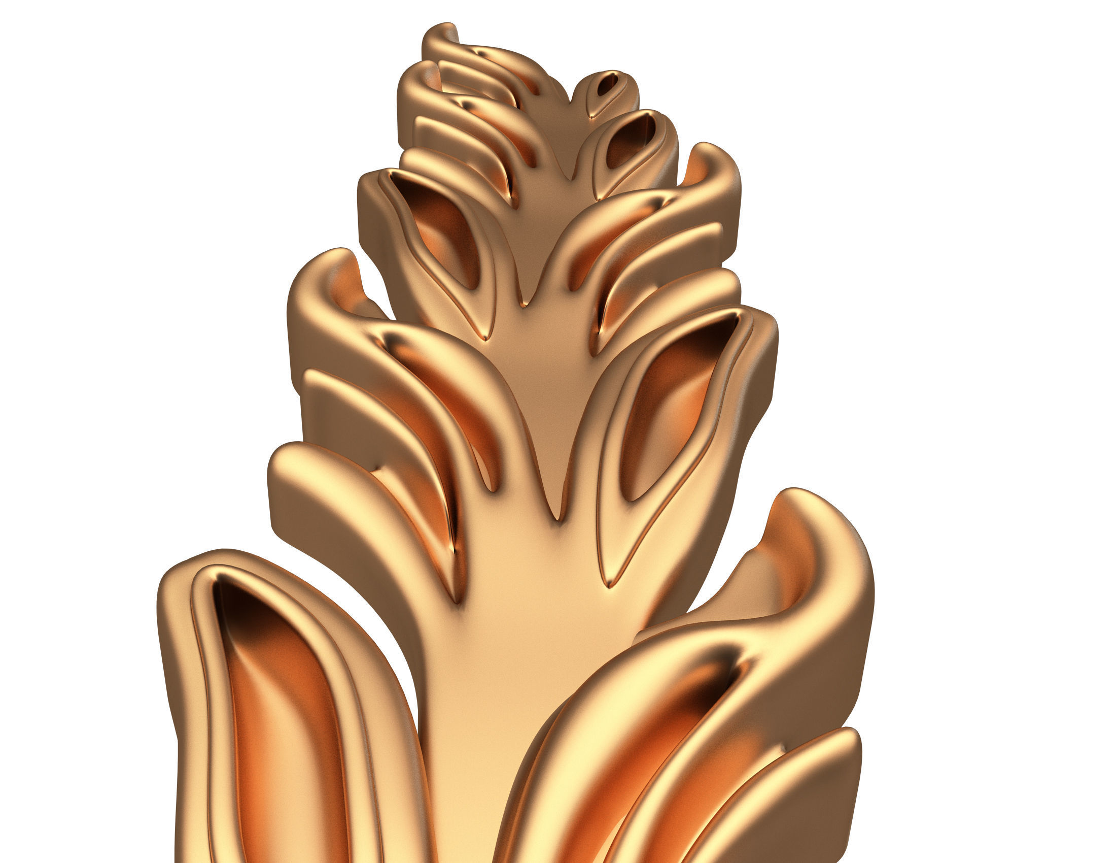 Collection of 40 Classic Carvings 01 Low-poly 3D model_29