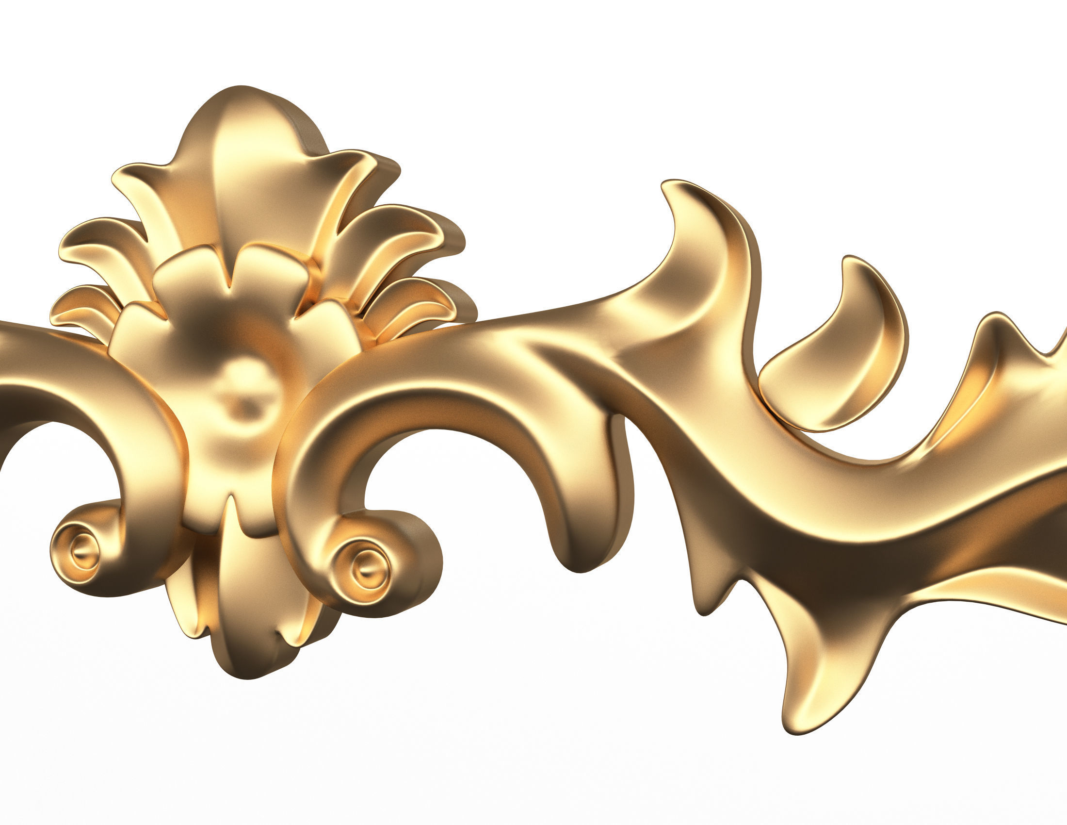 Collection of 40 Classic Carvings 01 Low-poly 3D model_8
