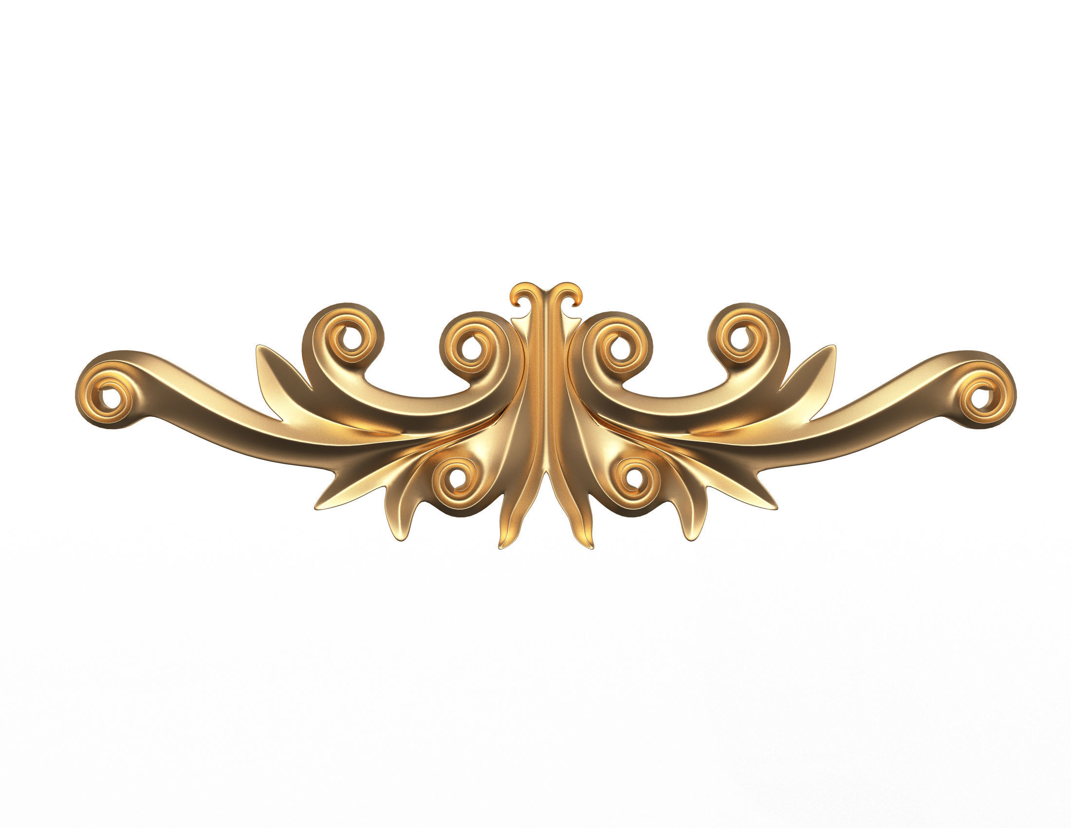 Collection of 40 Classic Carvings 01 Low-poly 3D model_58