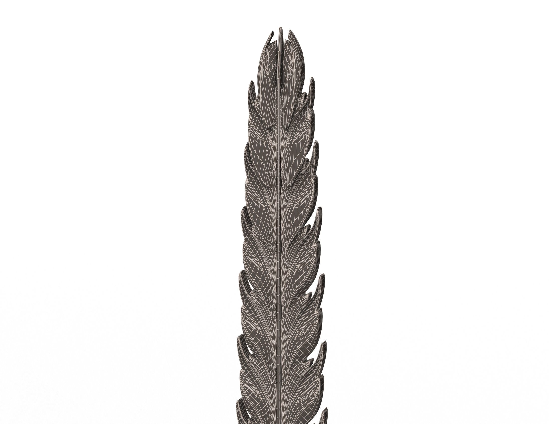 Collection of 40 Classic Carvings 01 Low-poly 3D model_119