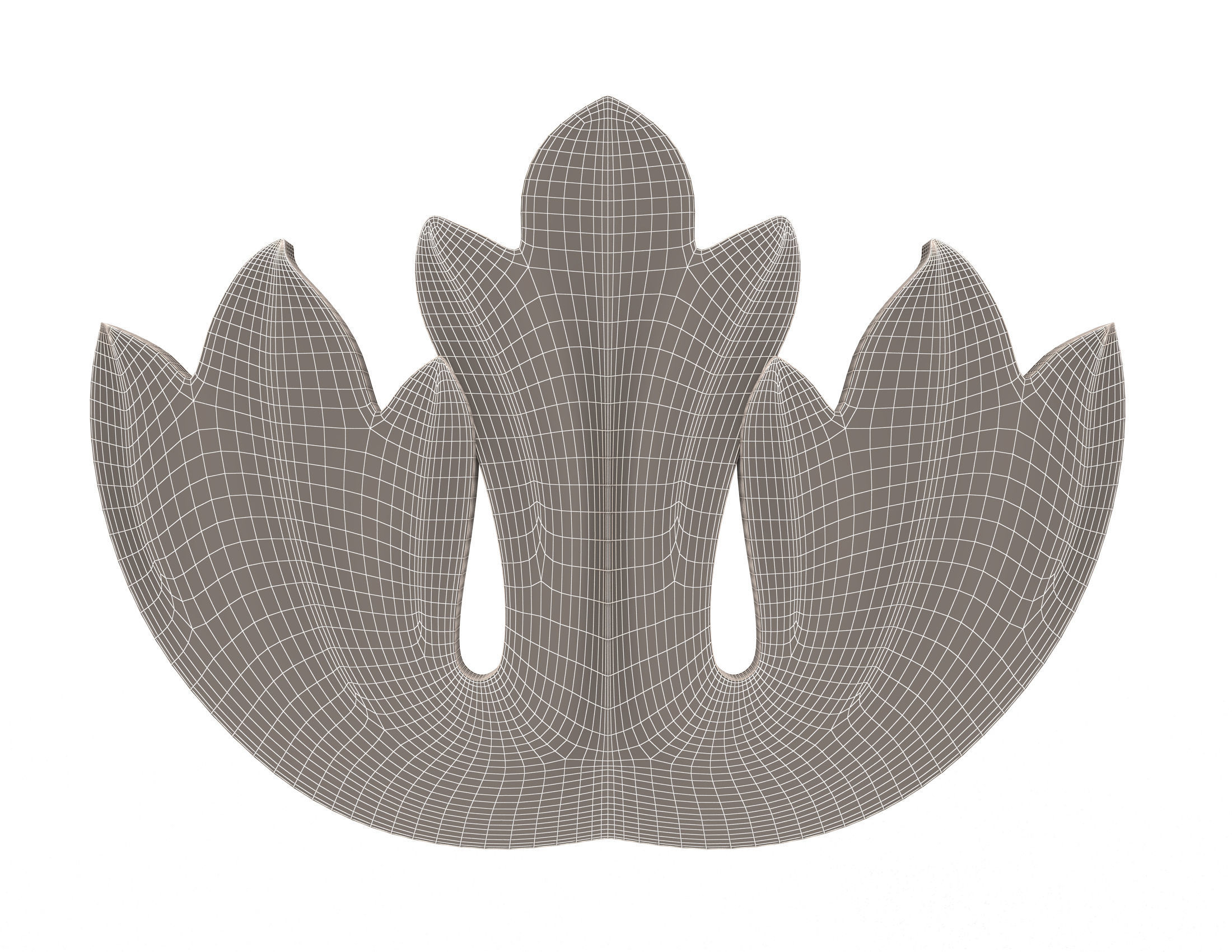 Collection of 40 Classic Carvings 01 Low-poly 3D model_102
