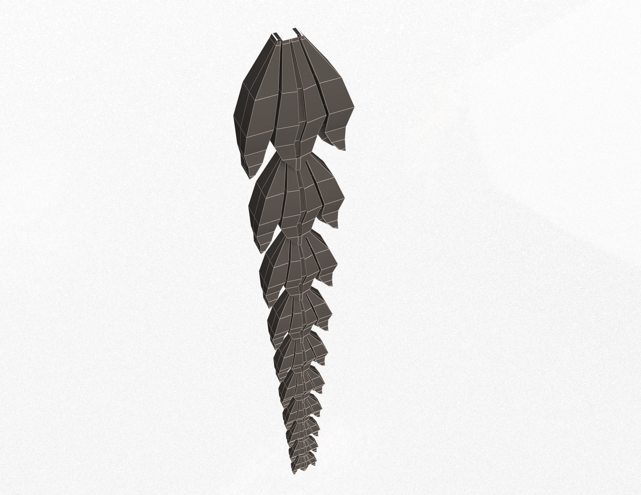 Collection of 40 Classic Carvings 01 Low-poly 3D model_148