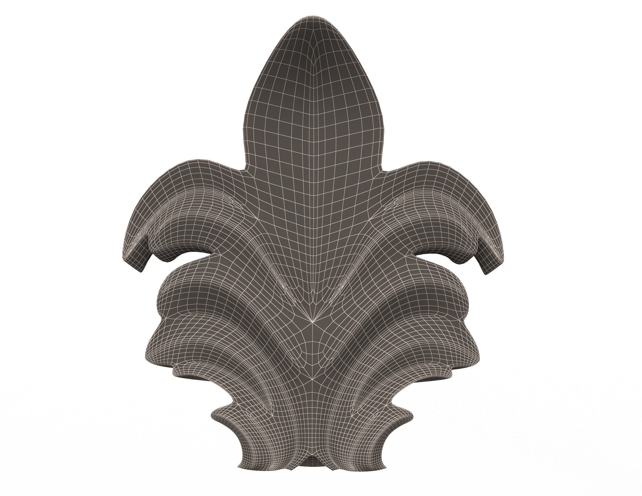 Collection of 40 Classic Carvings 01 Low-poly 3D model_121