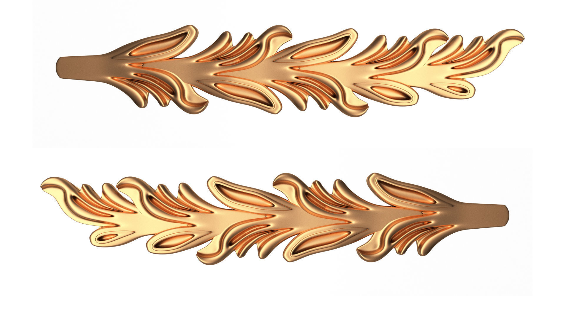 Collection of 40 Classic Carvings 01 Low-poly 3D model_27