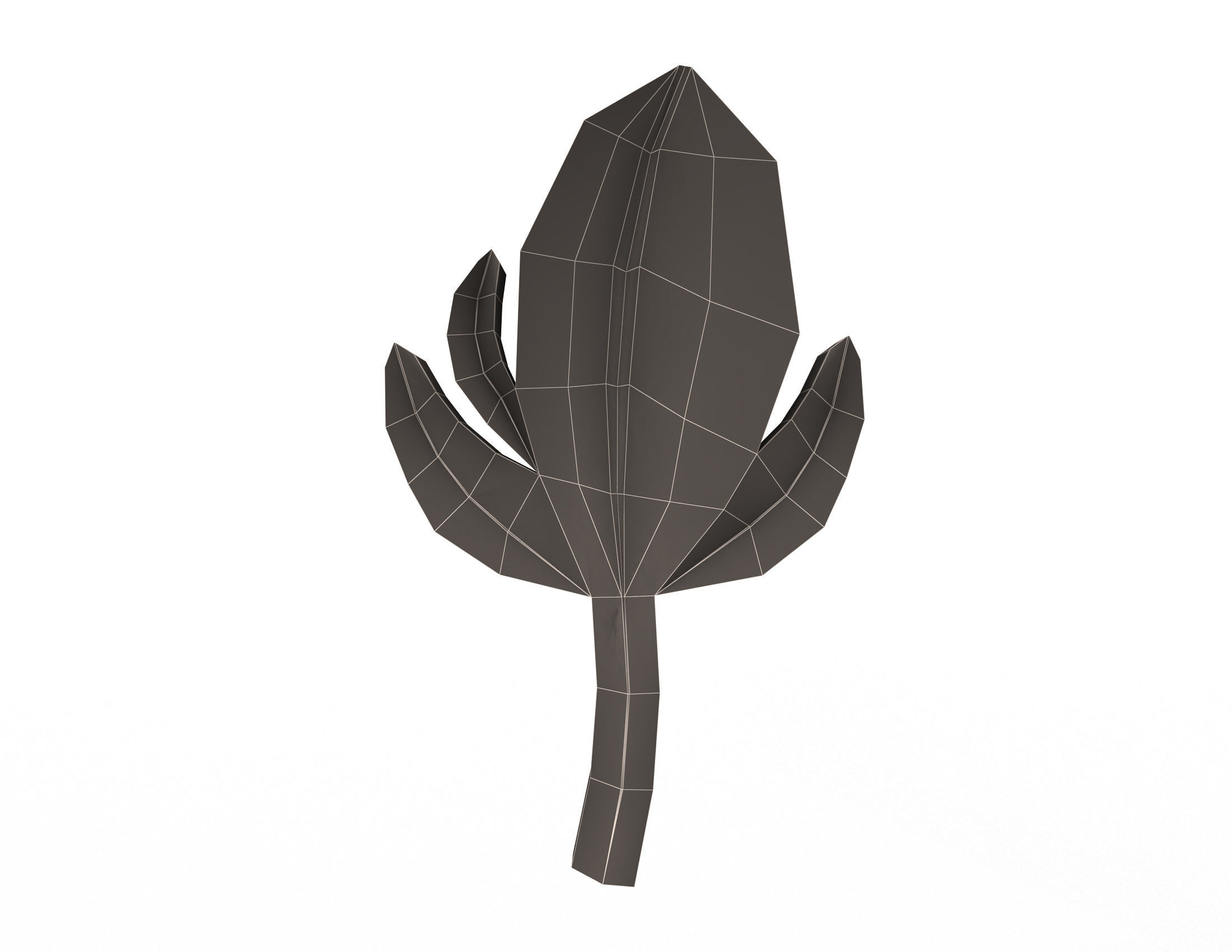 Collection of 40 Classic Carvings 01 Low-poly 3D model_116