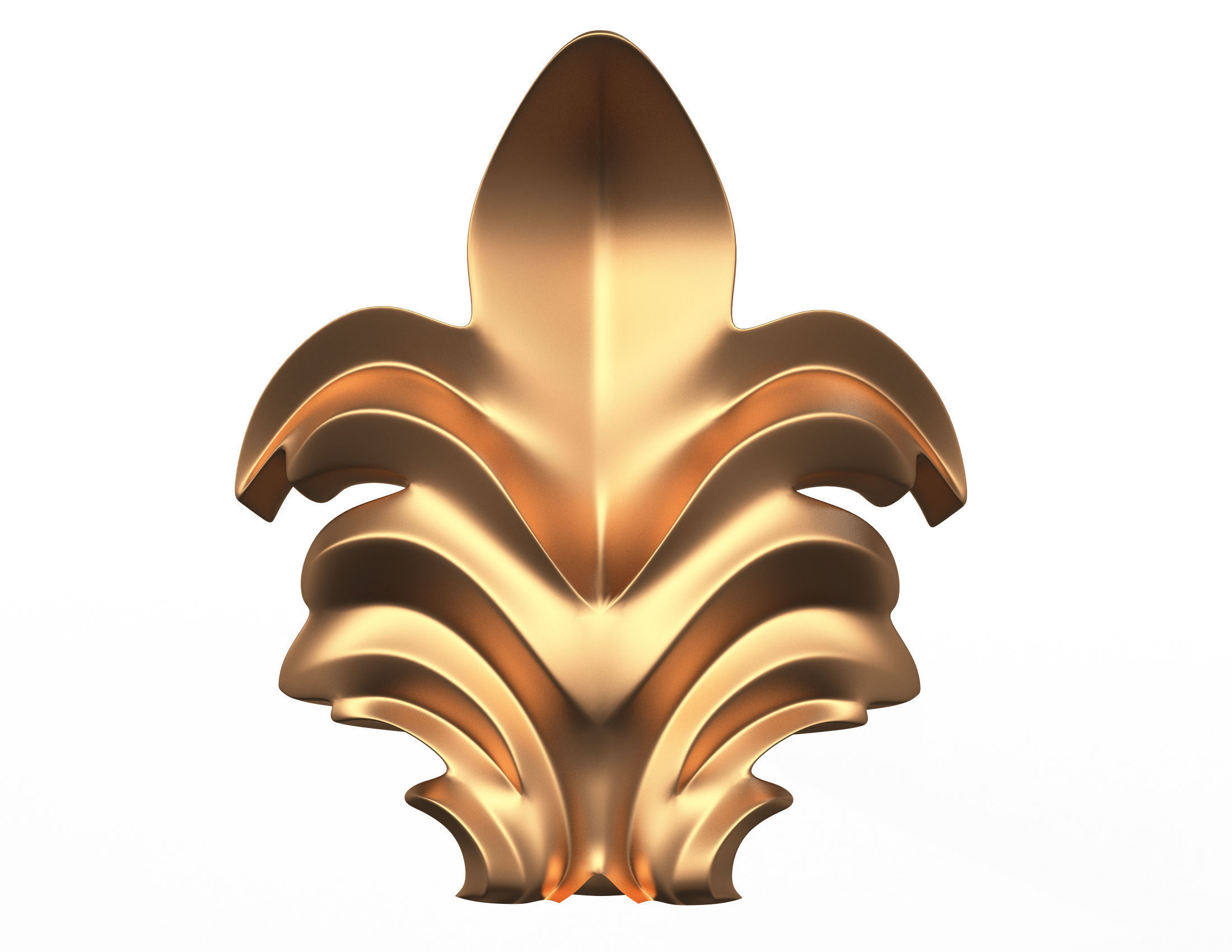 Collection of 40 Classic Carvings 01 Low-poly 3D model_32