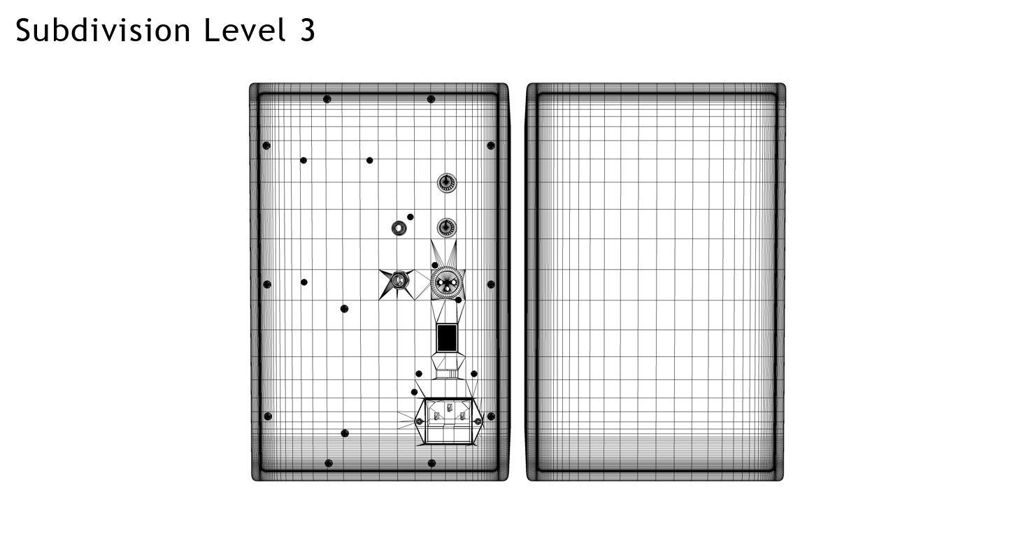 Speakers KRK Rokit 5 G3 3D model_17