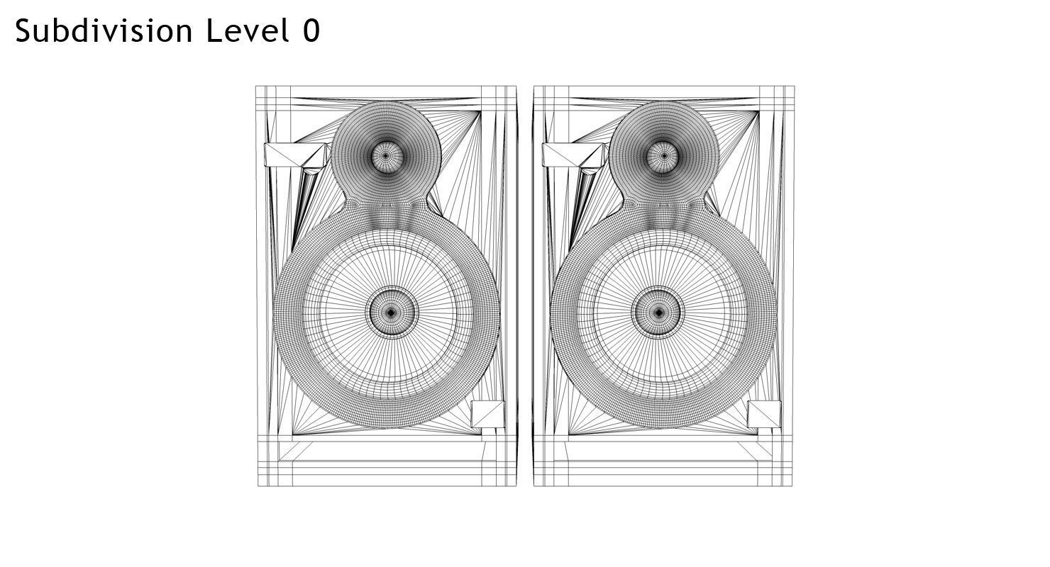 Speakers KRK Rokit 5 G3 3D model_12