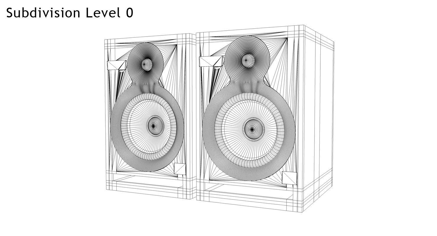 Speakers KRK Rokit 5 G3 3D model_10