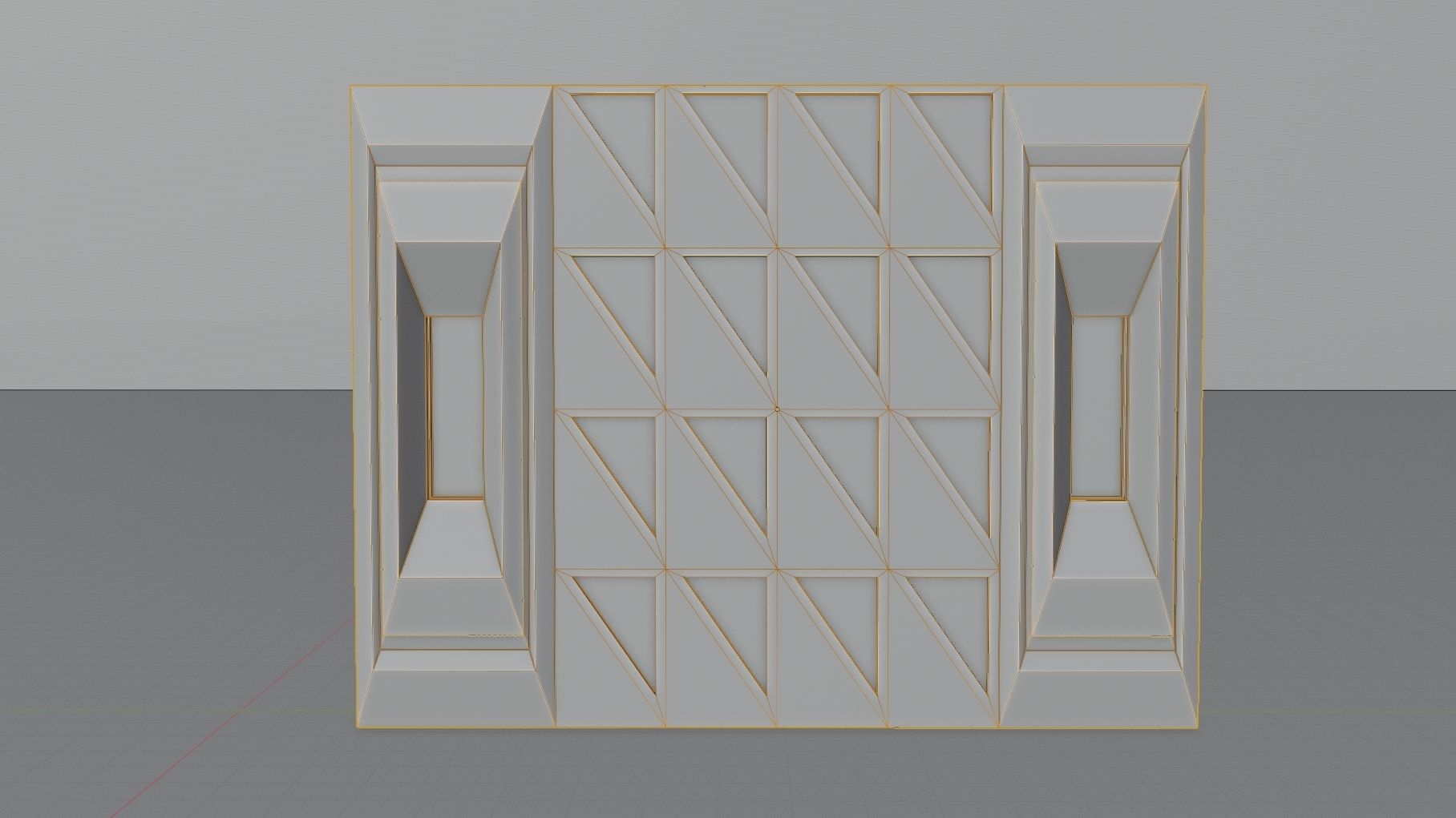 Wall Decor Low-poly 3D model_12