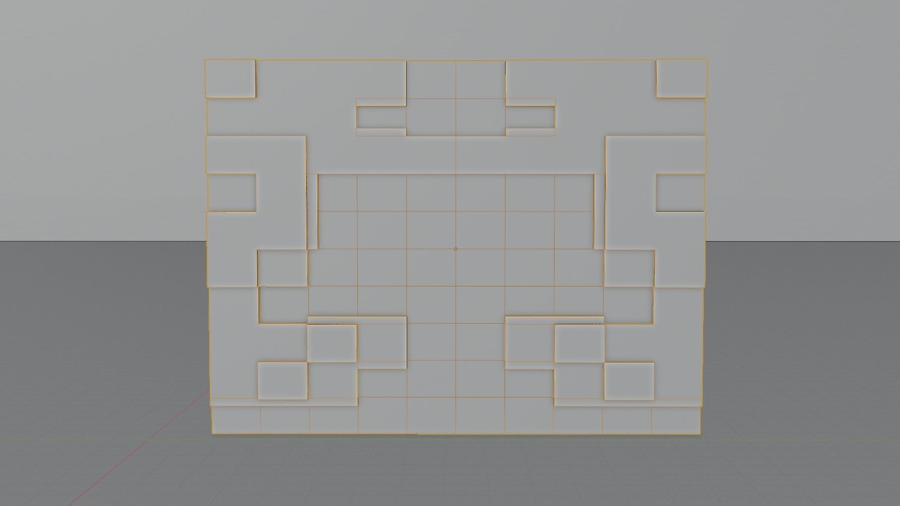 Wall Decor Low-poly 3D model_6