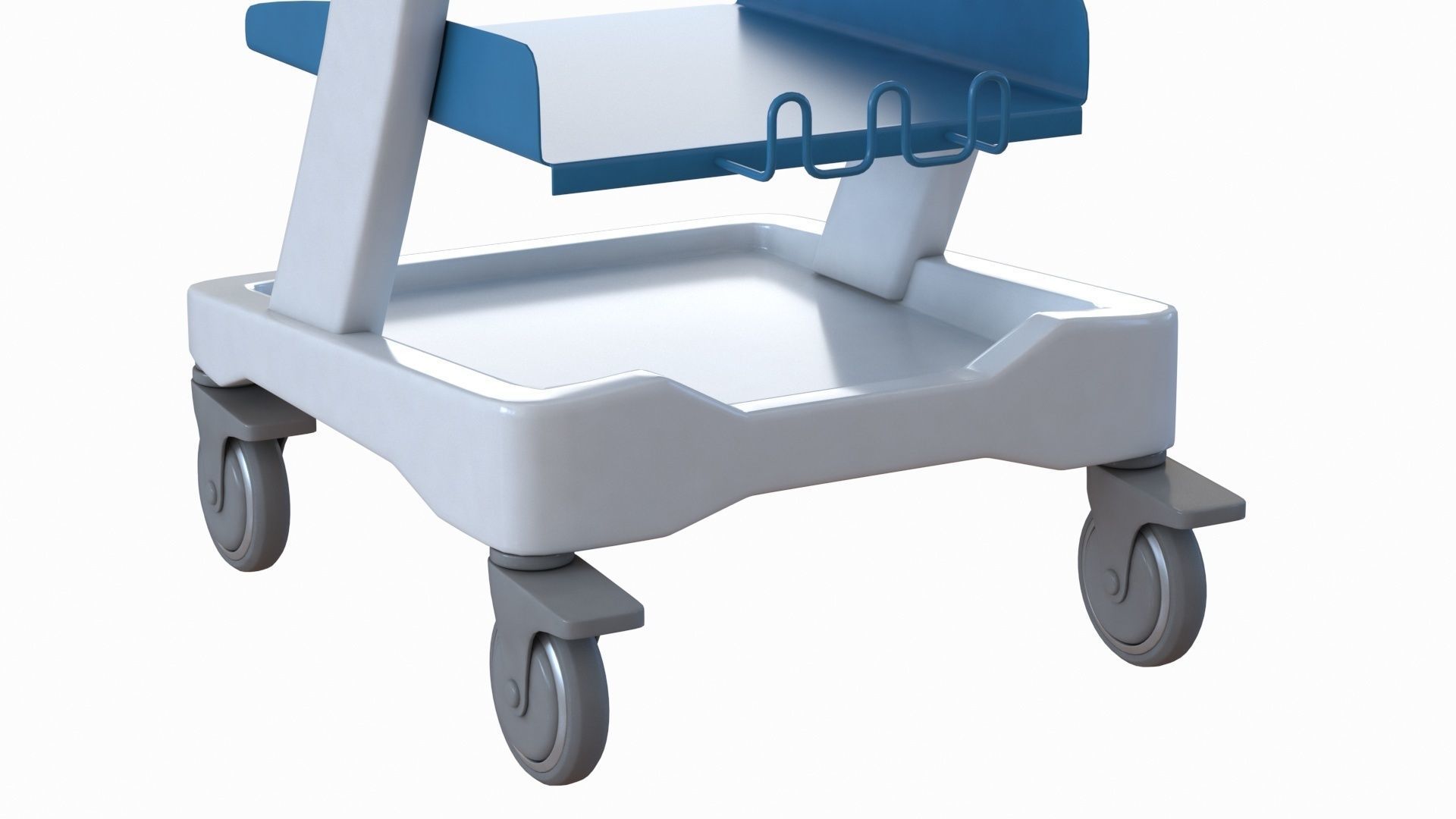 Electrosurgical Unit Cart Low-poly 3D model_6