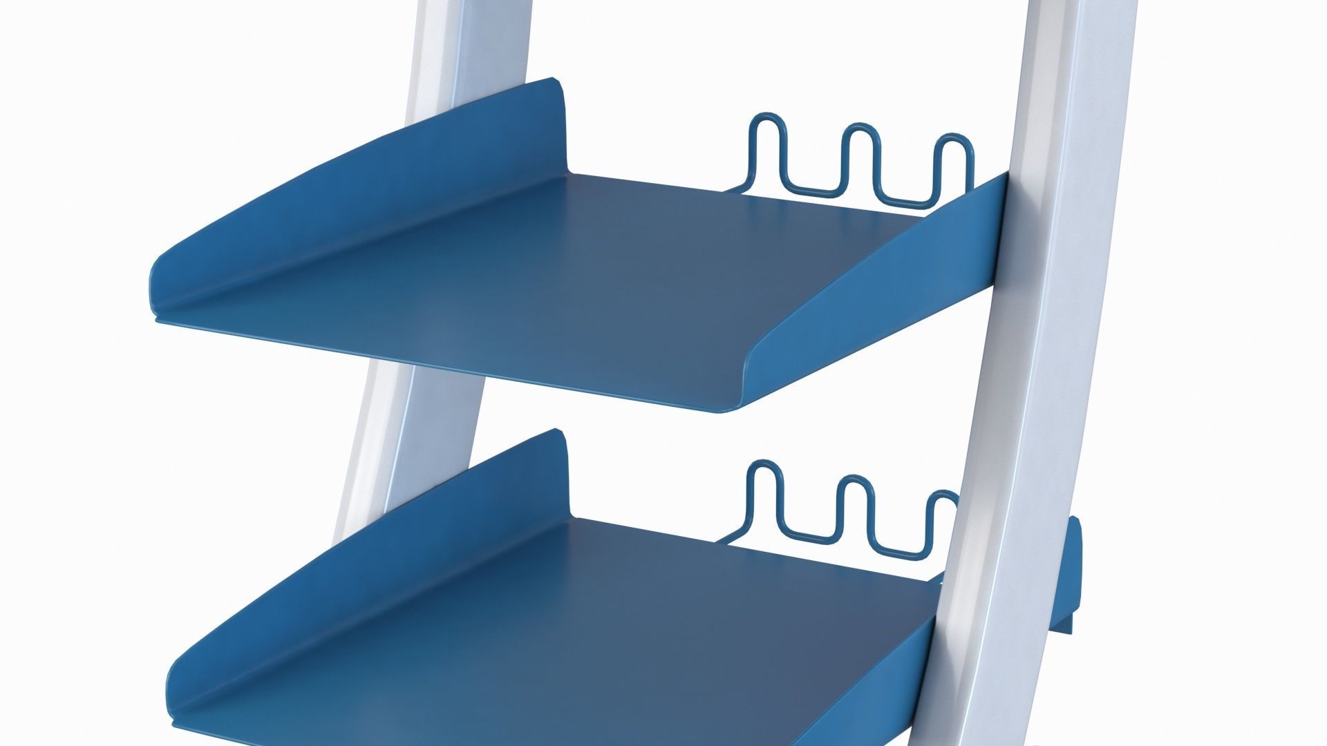 Electrosurgical Unit Cart Low-poly 3D model_3