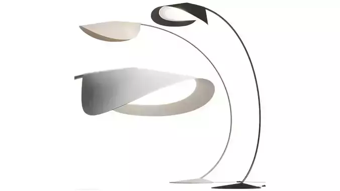 De Padova Circle Floor Lamp