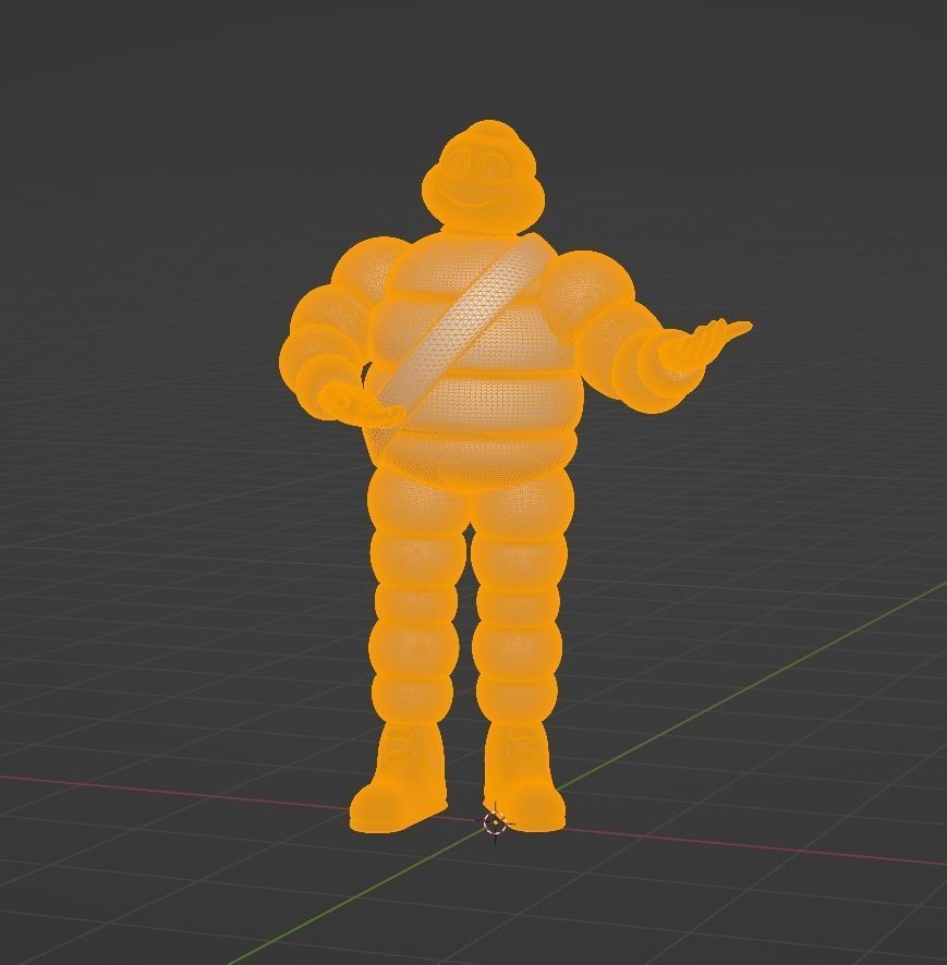 FIGURE MICHELIN CHARACTER SCALE 164 3D print model_3