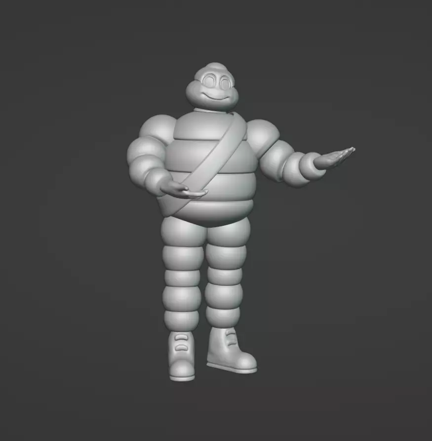 FIGURE MICHELIN CHARACTER SCALE 164 3D print model_0