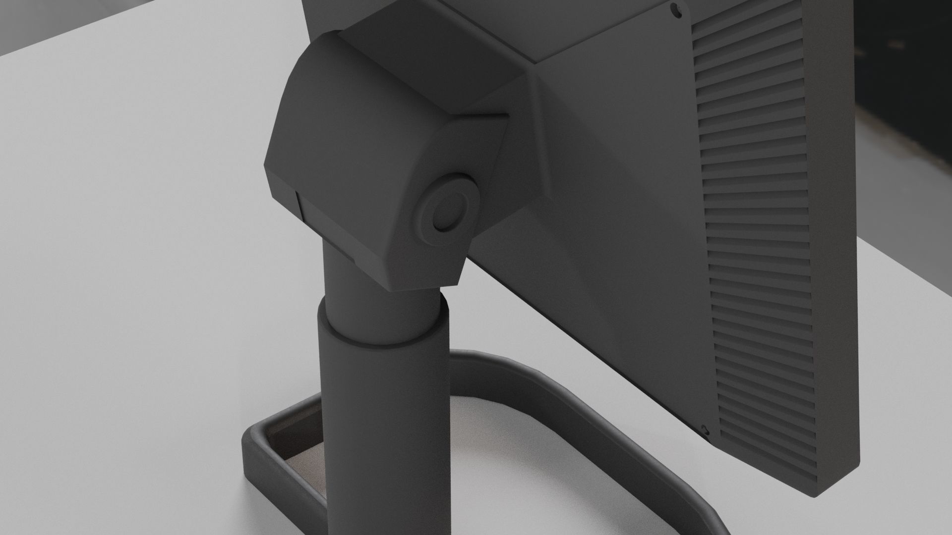 Monitor 3D model lcd stand 3D model_5