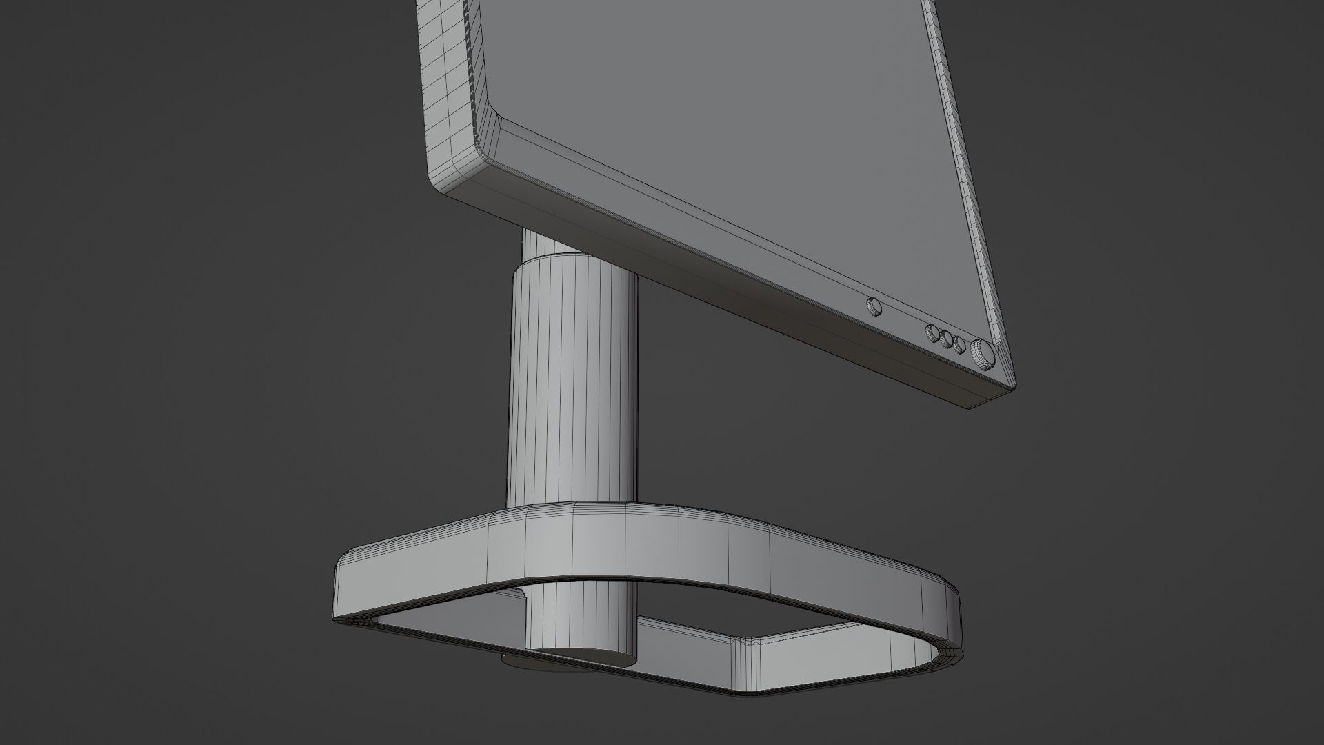Monitor 3D model lcd stand 3D model_10