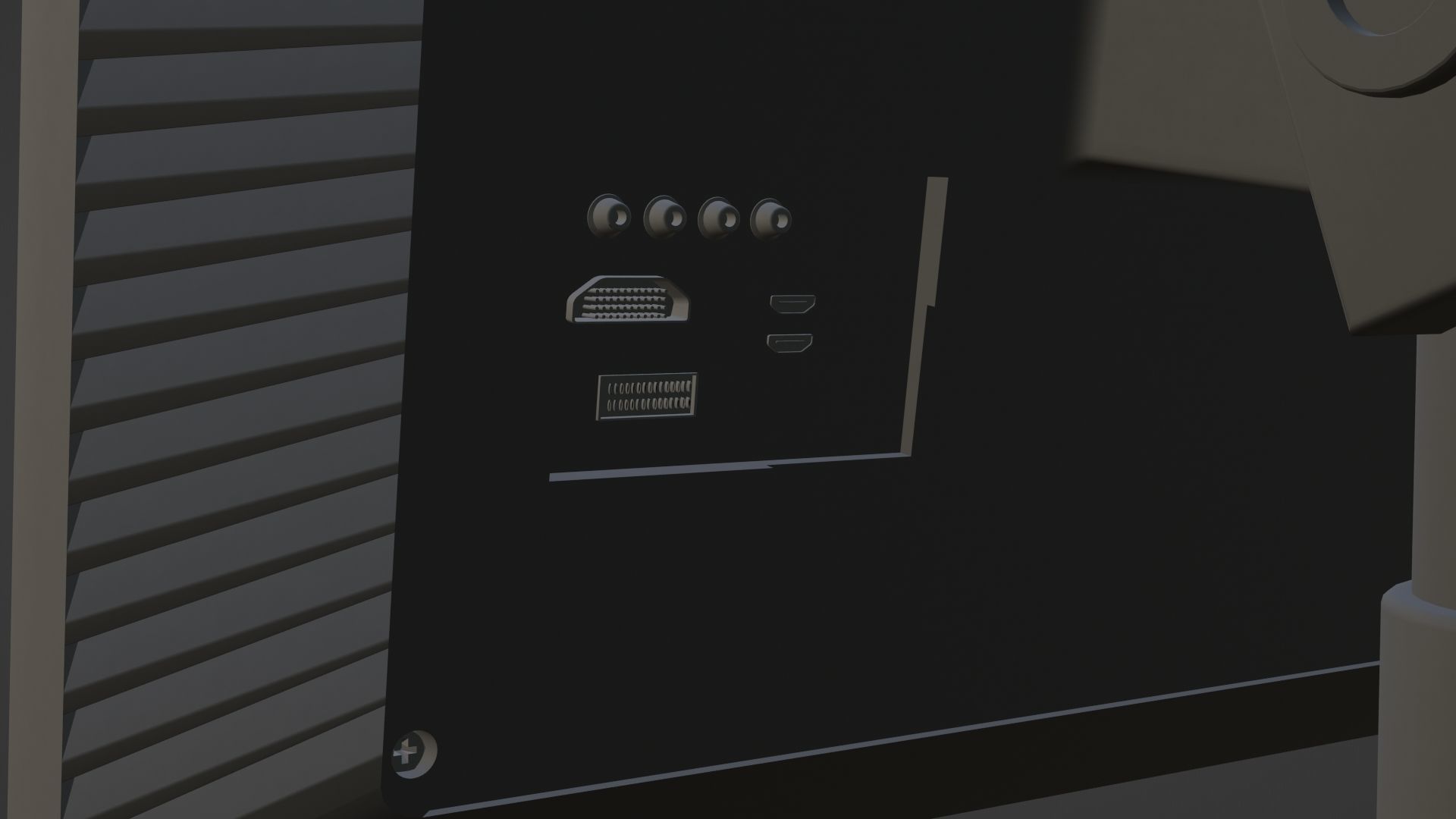 Monitor 3D model lcd stand 3D model_8