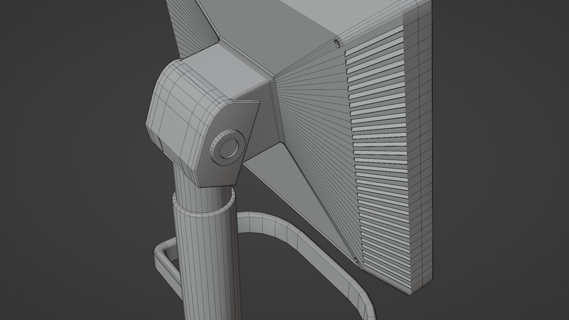 Monitor 3D model lcd stand 3D model_7