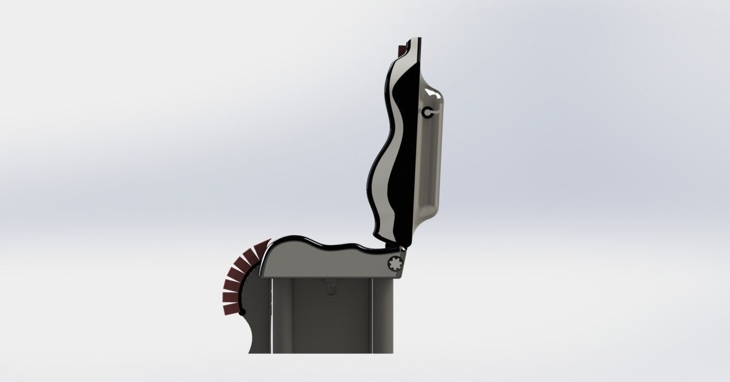 Truck Seat with Toilet 3D model_10