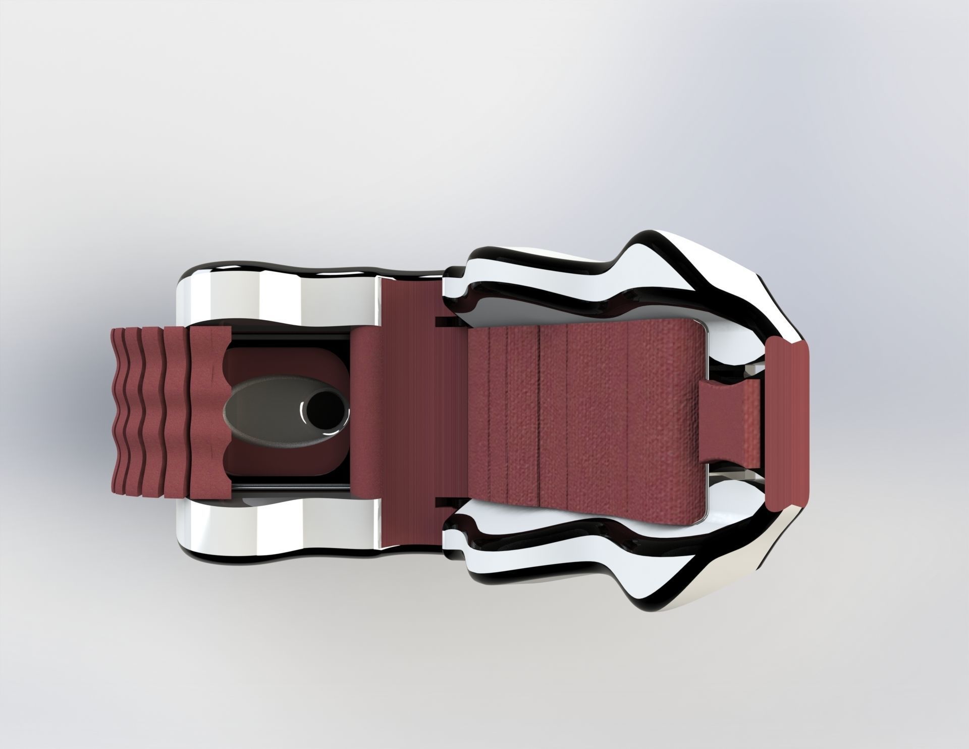 Truck Seat with Toilet 3D model_5