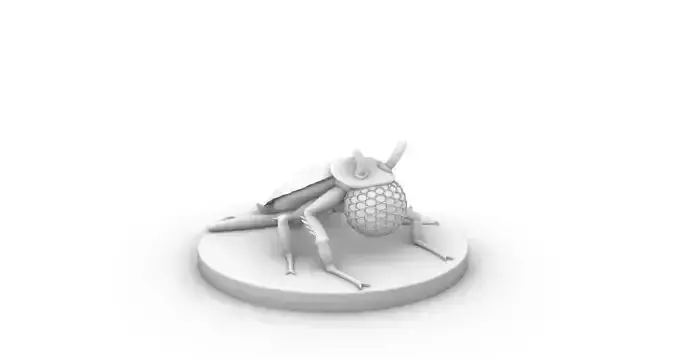 Cockroach Surveillance Drone for Tabletop Shadowrun Cyberpunk 3D print model
