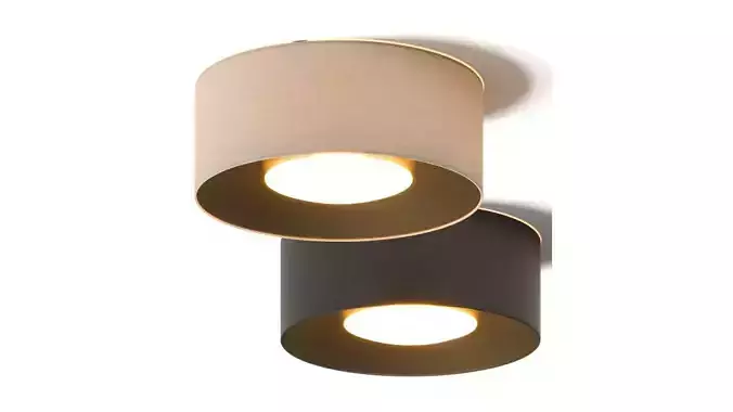 Milan Iluminacion Lid Ceiling Lamp 3D model
