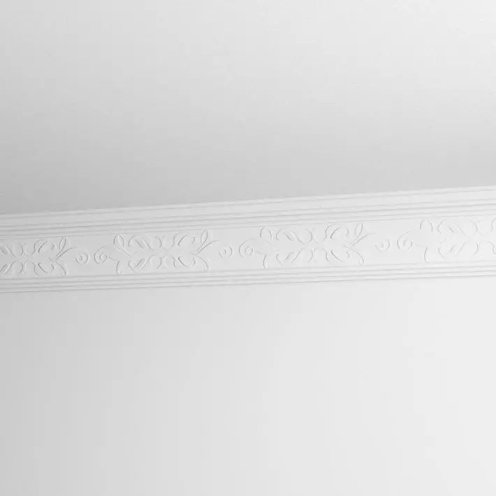 Elegant Crown Molding 3D model_0